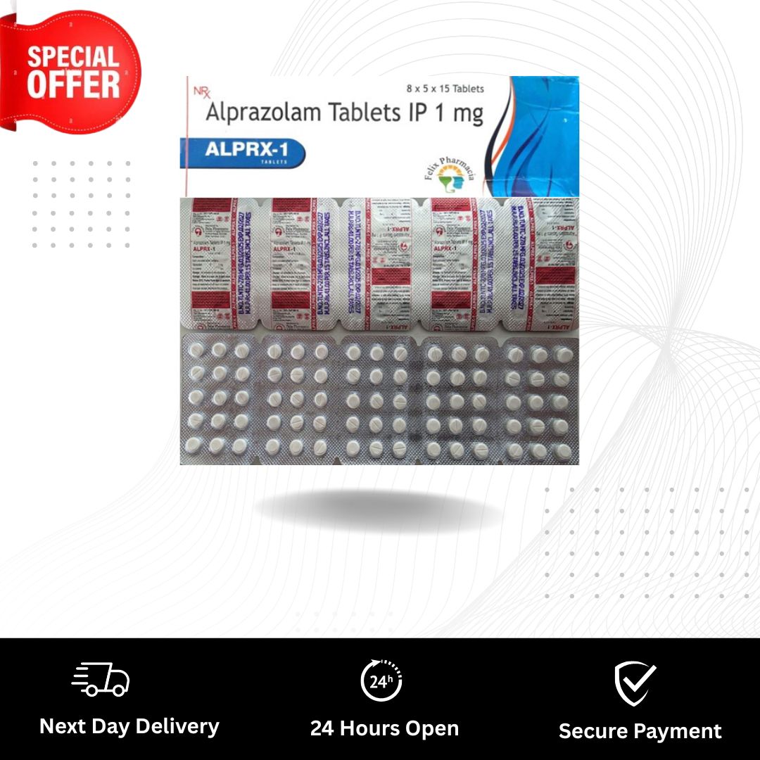 Xanax ALPRX-1 1mg Tablets (Alprazolam)