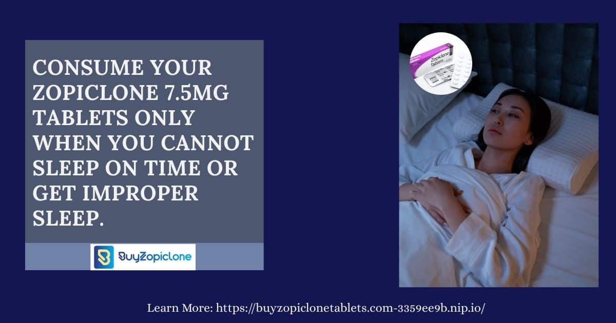 You are currently viewing Important Things To Consider Before You Consume Actavis Zopiclone Tablets!